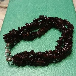 Garnet bracelet